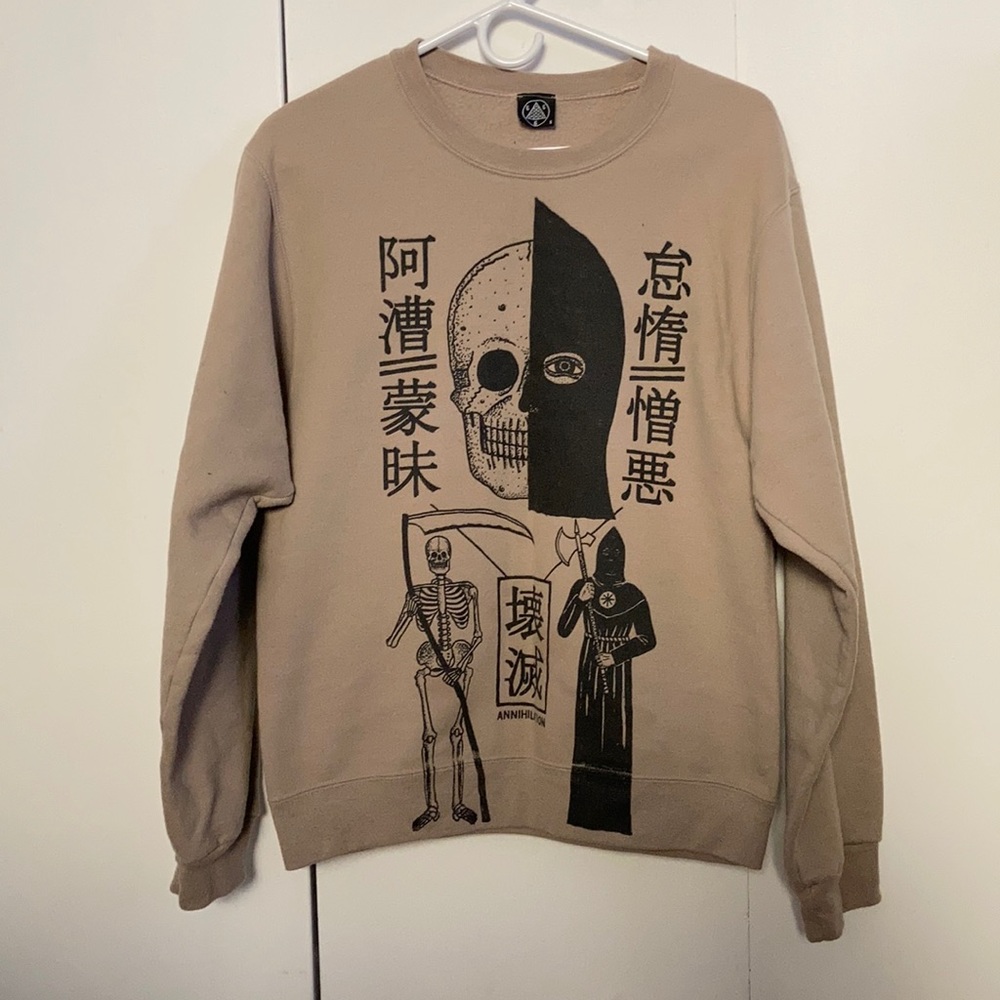 DEATHTRAITORS crew neck sweatshirt